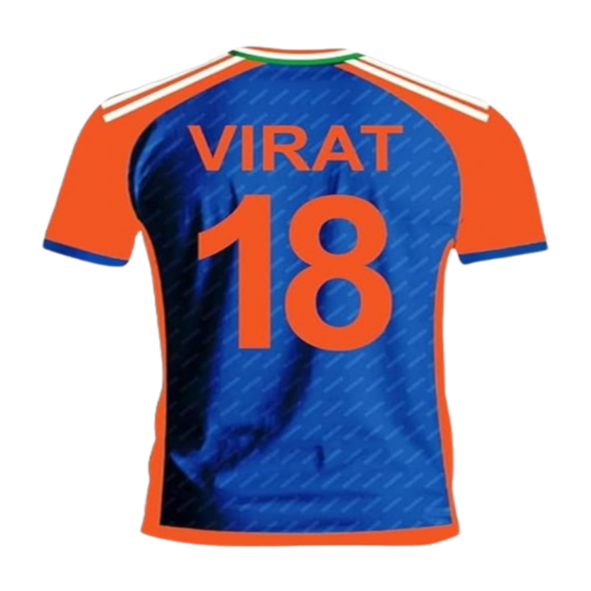 Virat Kohali Fan Jersey
